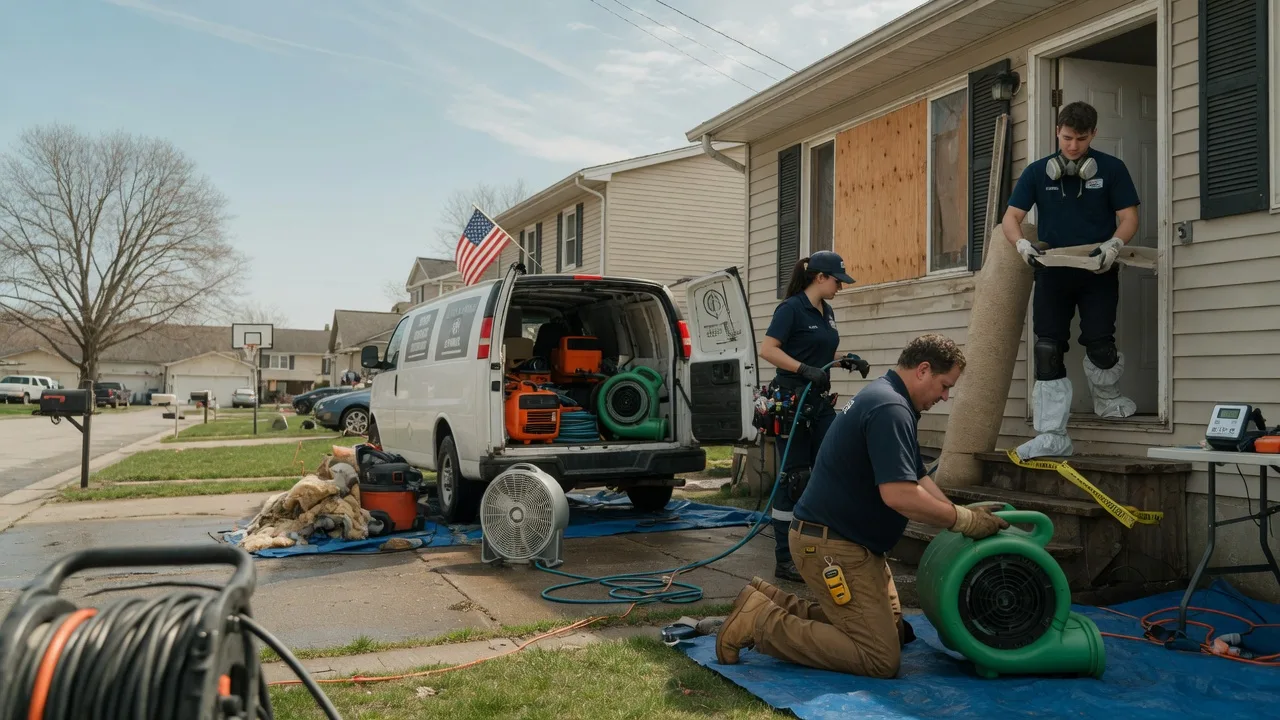 Water Damage Restoration in Jarreau, LA near me